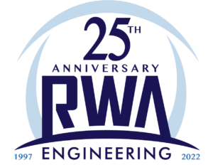 RWA Engineering 25th Anniversary Logo